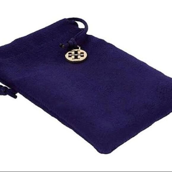 NWT Tory Burch Gold Round Logo Adjustable Chain Necklace - Picture 5 of 5